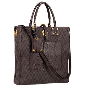 Valentino Viva Valentino Fabric Vertical Tote Bag Military Green