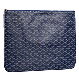 Goyard Large Pouch Blue