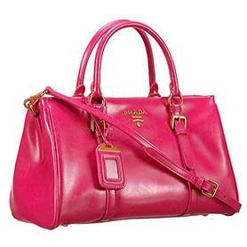 Prada Classic Top Handle Fuchsia