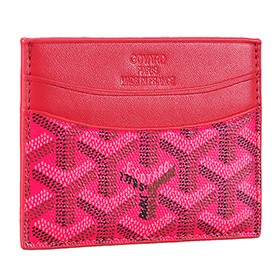 Goyard Fuchsia Card Holder 18926606