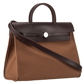Hermes Herbag Brown