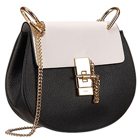 Chloe Drew Bag Black And White