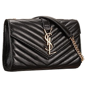 Saint Laurent Small Monogram Black Bag
