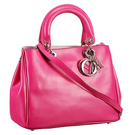 Diorissimo Medium Fuchsia City Bag