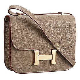 Hermes Constance Khaki with Golden Buckle