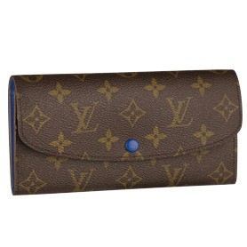Louis Vuitton Emily Blue Wallet