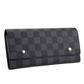 LV Adjustable Damier Graphite Wallet