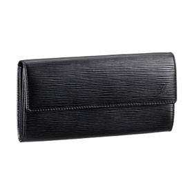 Louis Vuitton Sarah Black Epi Leather Wallet
