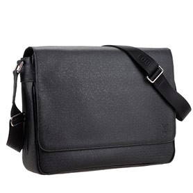 Louis Vuitton Roman MM Taiga Leather Black