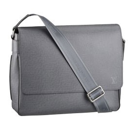 Louis Vuitton Roman MM Taiga Leather Glacier