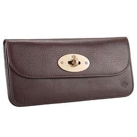 Mulberry Long Locked Purse Brown
