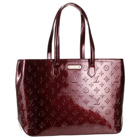 Louis Vuitton Monogram Vernis Wilshire MM Purple