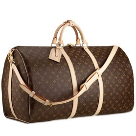 Louis Vuitton Keepall 60 with shoulder strap