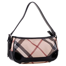 Burberry Nova Check Sling Bag Black