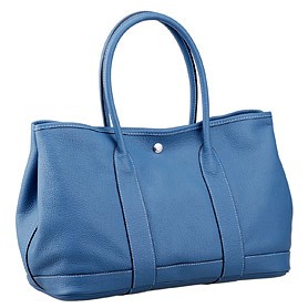 Hermes Garden Party Tote Blue