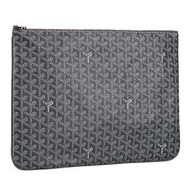 Goyard Large Pouch Grey