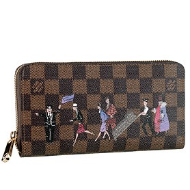 Louis Vuitton Damier Zippy Illustre Travel