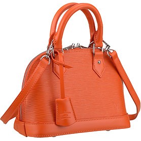 Louis Vuitton Alma PM Epi Learher Orange