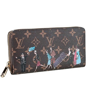 Louis Vuitton Monogram Zippy Illustre Travel
