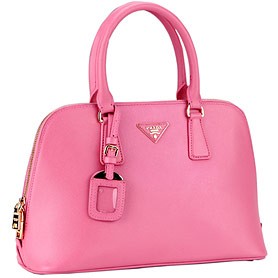 Prada Saffiano Medium Promenade Tote Pink