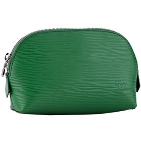 Louis Vuitton Epi Leather Cosmetic Case Green