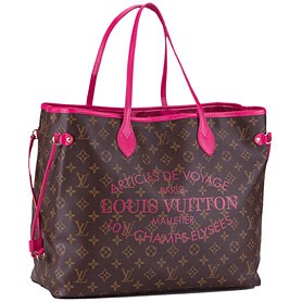 Louis Vuitton Monogram Neverfull GM Indian Rose