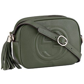 Gucci Soho Disco Shoulder Strap Bag Olive