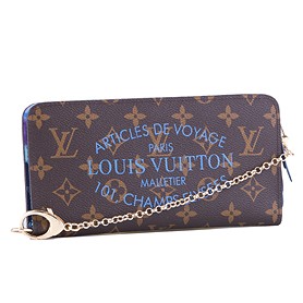 Louis Vuitton Insolite Ikat Monogram Canvas Wallet Grand Blue