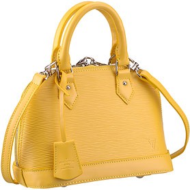 Louis Vuitton Alma PM Epi Leather Yellow