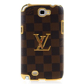Louis Vuitton Damier Back Cover Case for Samsung Note