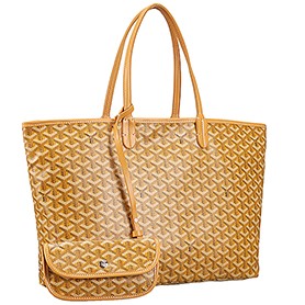Goyard St Louis Tote Yellow 607692