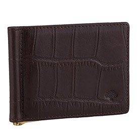 Mulberry Bill Holder Dark Brown