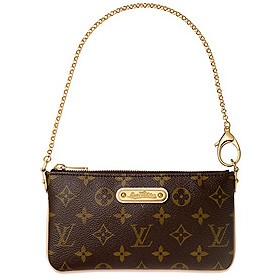 Louis Vuitton Monogram Canvas Pochette Milla PM