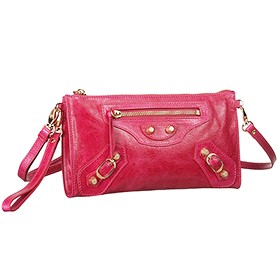 Balenciaga Clutch Rubisse With Gold Hardware 607840