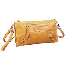 Balenciaga Clutch Marigold With Gold Hardware 607841
