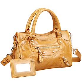 Balenciaga Mini City Bag Marigold  607847