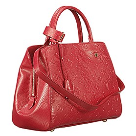 Louis Vuitton Montaigne Empreinte BB Red 607870