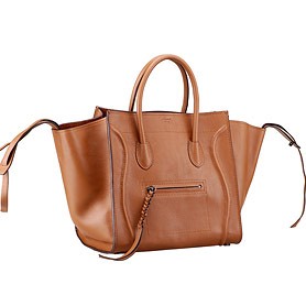 Celine Luggage Phantom Tote Bright Tan