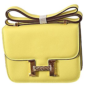 Hermes Constance Yellow With Gold Hardware 608120