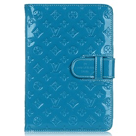 Louis Vuitton Vernis Mini iPad Wallet Case Blue