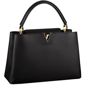 Louis Vuitton Capucines Black