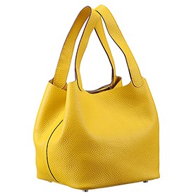 Hermes Picotin MM Yellow 607504