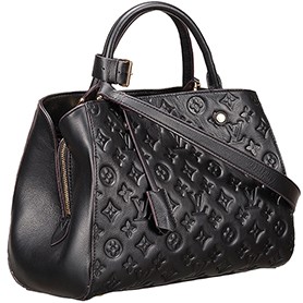 Louis Vuiton Montaigne Empreinte MM Black 607509