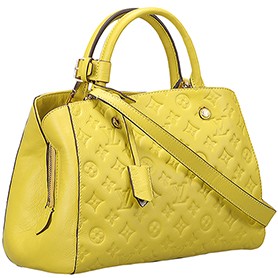 Louis Vuiton Montaigne Empreinte MM Citrine 607512