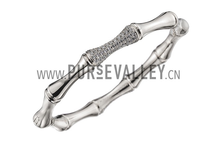 Gucci Bamboo Silver Bracelet 700505