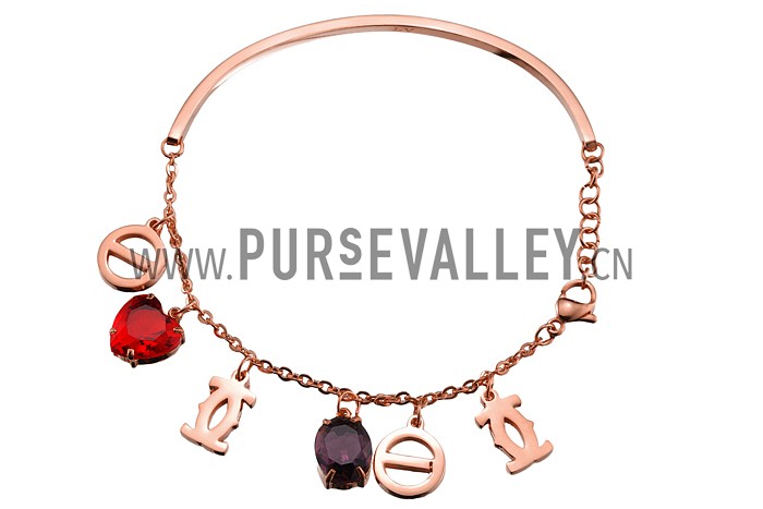 Cartier Charms de Cartier Rose Gold Bracelet 700498