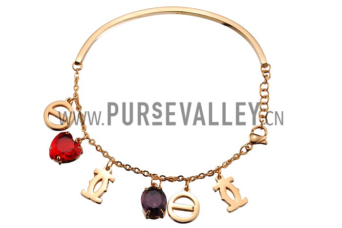 Cartier Charms de Cartier Gold Bracelet 700497