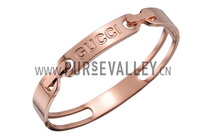Gucci Horsebit Rose Gold Bracelet 700501