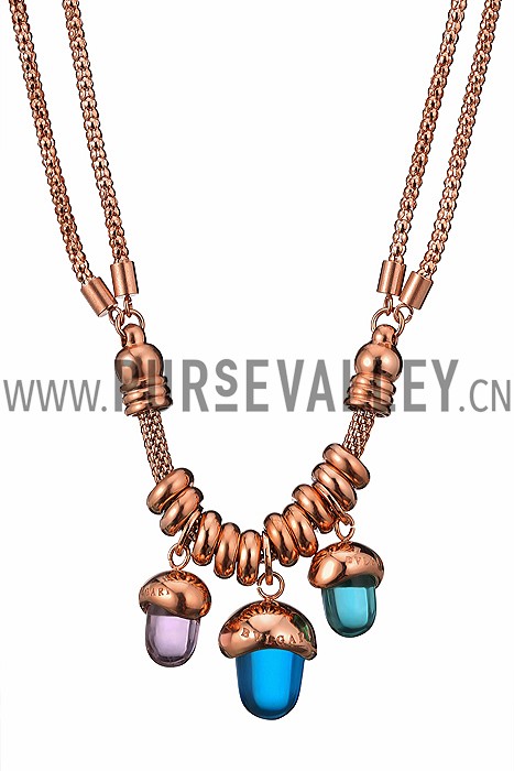 Bvlgari Rose Gold Mediterranean Necklace