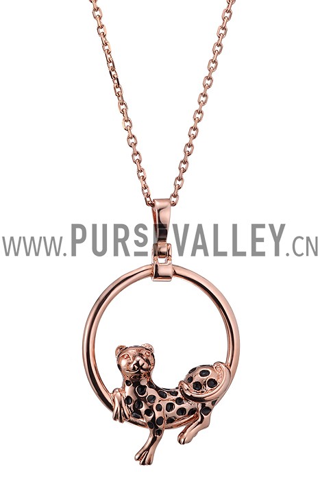 Panthere de Cartier Rose Gold Necklace